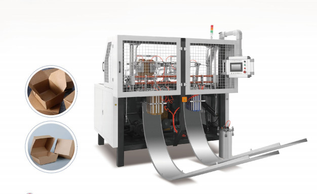 Efficiency Paper Lunch Box Making Machine with 180 Pcs/Min Speed and 3KW Power Source