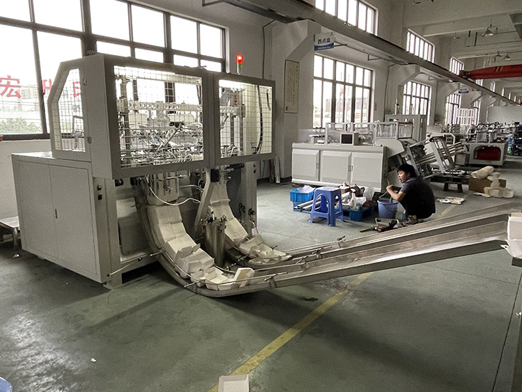 Efficiency Paper Lunch Box Making Machine with 180 Pcs/Min Speed and 3KW Power Source